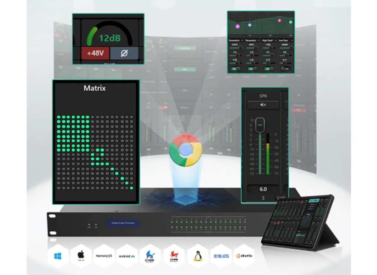 Web-based DSP Matrix TJ